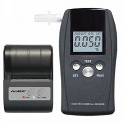 Commercial breathalyzer for workplace and public safety screening