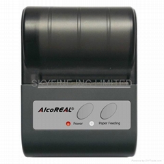 Portable breathalyzer printer for portable alcohol testing
