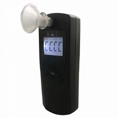 Quick screening breathalyzer with fuel cell sensor for commercial use